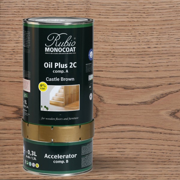 Oil Plus 2C Castle Brown (A+B)